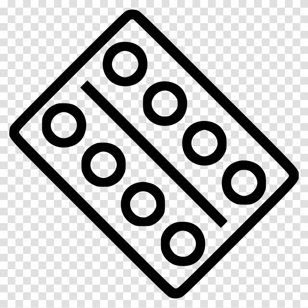Pill Drug Tablet Prescription Tablet, Domino, Game, Photography Transparent Png