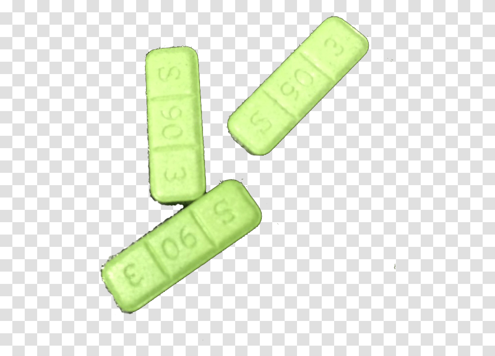 Pill, Green, Rubber Eraser, PEZ Dispenser, Domino Transparent Png