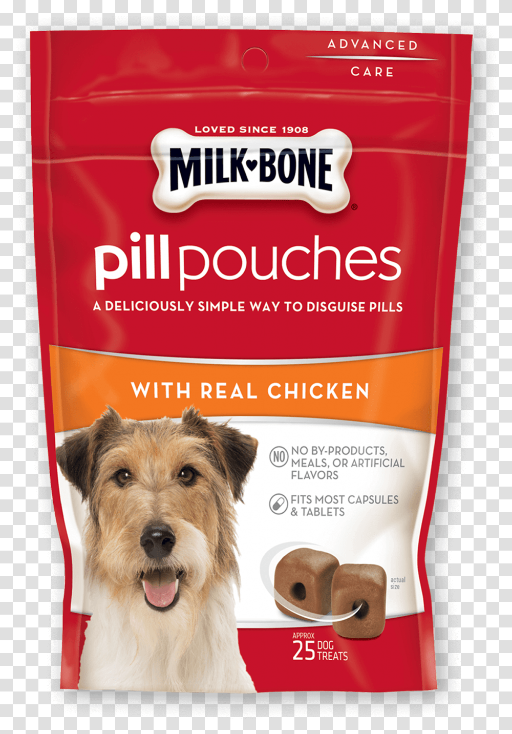 Pill Pouches With Real Chicken Milk Bone Pill Pouches, Dog, Pet, Canine, Animal Transparent Png