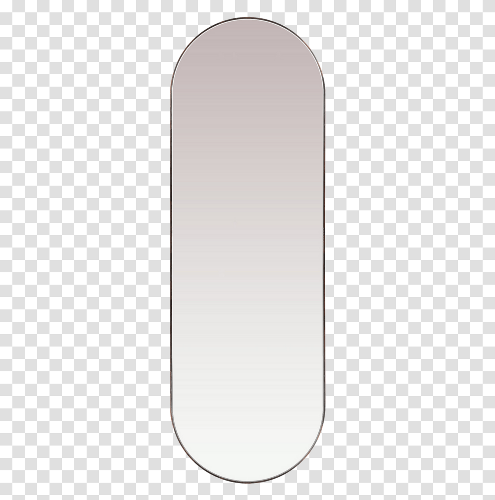 Pill Shaped Mirror Frameless, White Board, Page, Electronics Transparent Png