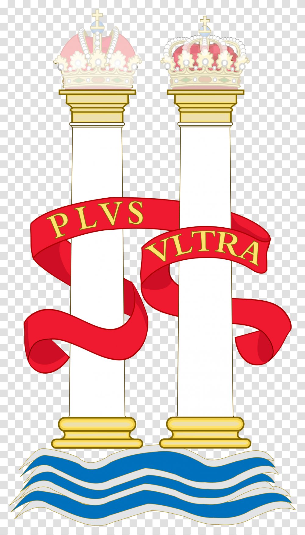 Pillars Of Hercules Spain Clipart Download Pillars Of Hercules Plus Ultra, Alphabet, Word Transparent Png