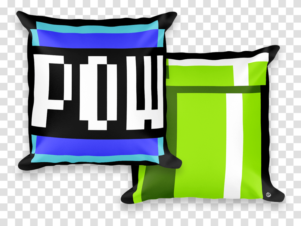 Pillow Clipart Soft Thing Pow Super Mario, Cushion, Flag Transparent Png