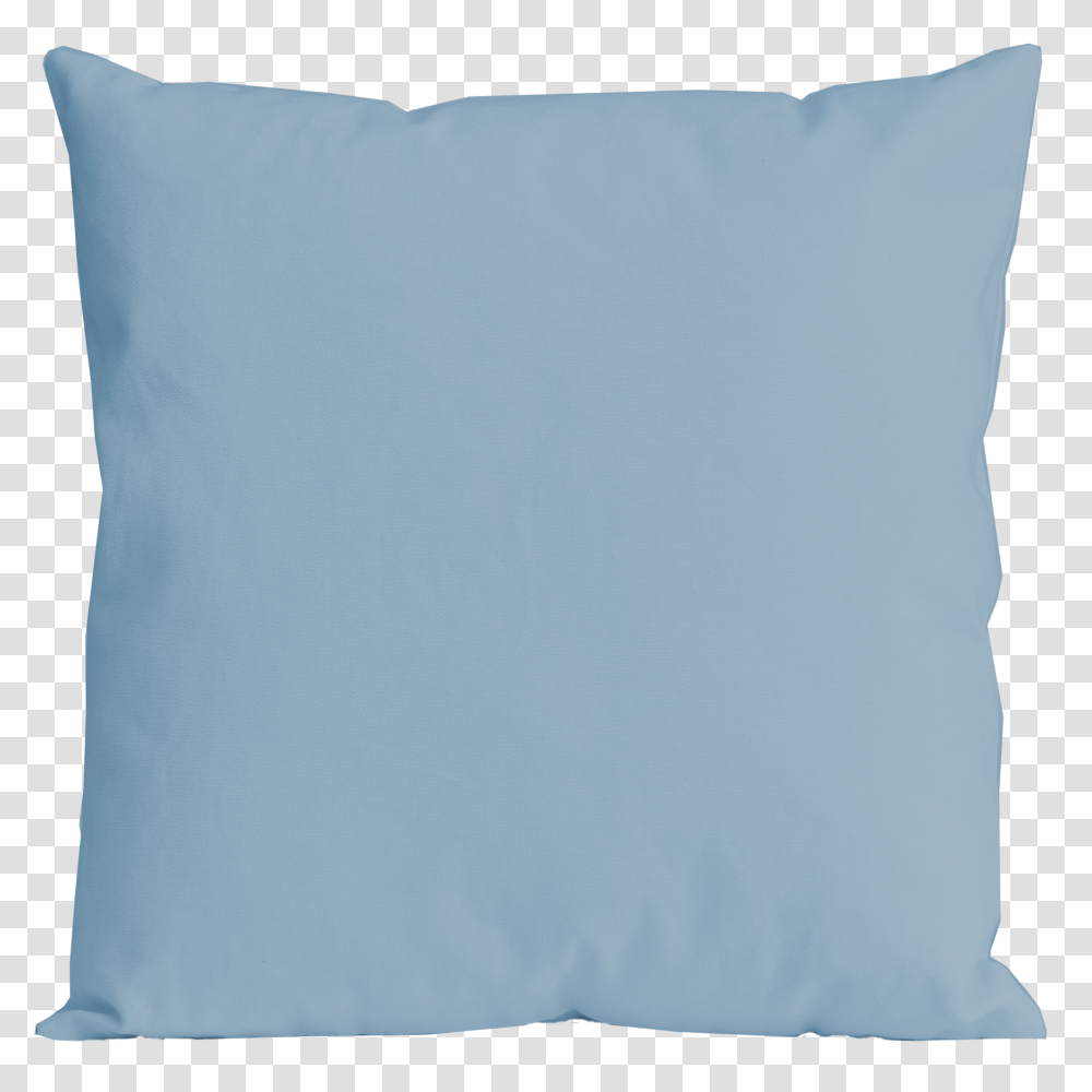 Pillow Ltblue, Furniture, Cushion Transparent Png