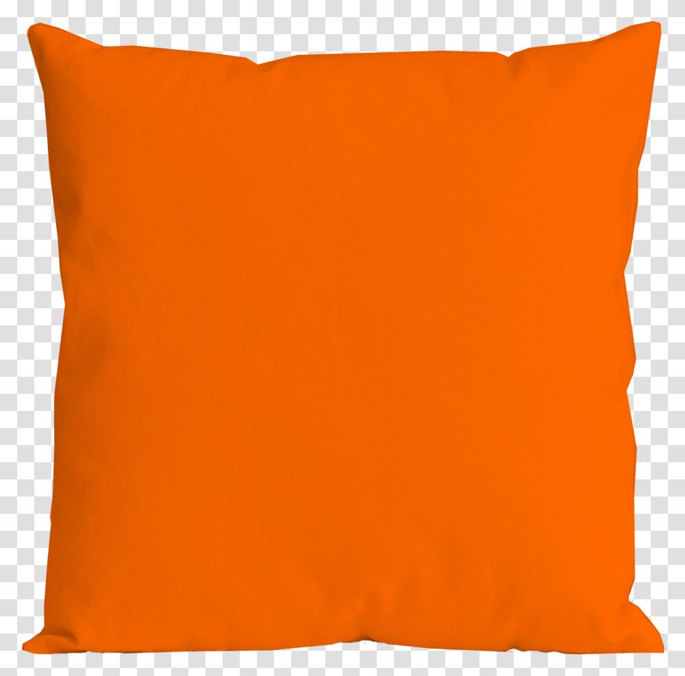 Pillow Orange Pillow, Cushion Transparent Png