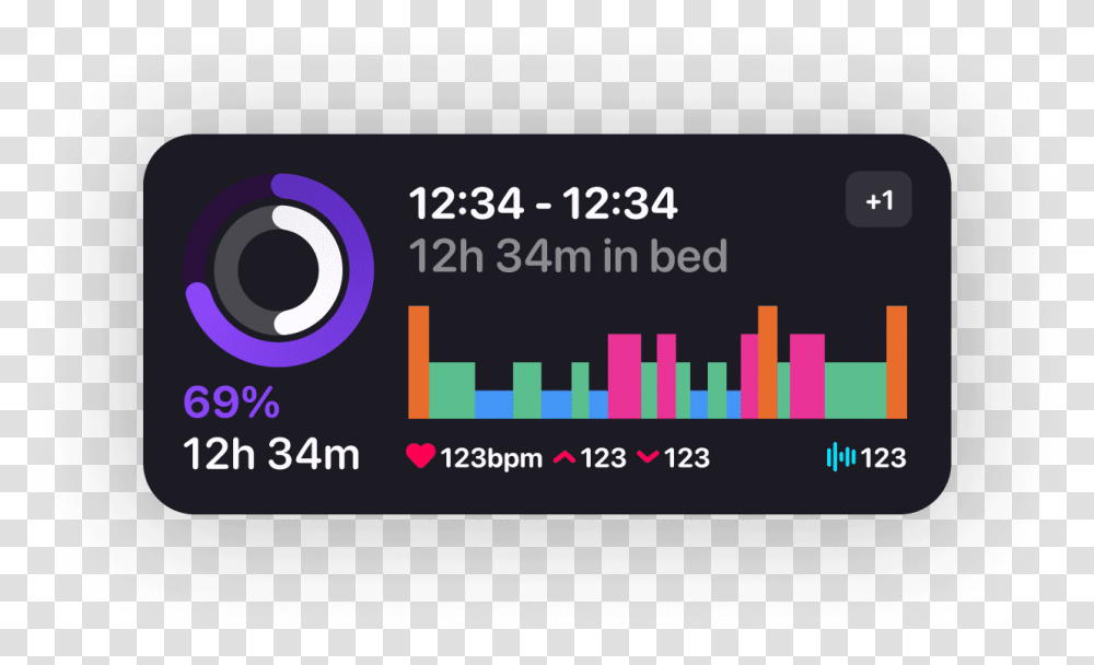 Pillow Sleep Cycle Tracker For Apple Watch Pillow Language, Text, Paper, Business Card, Label Transparent Png