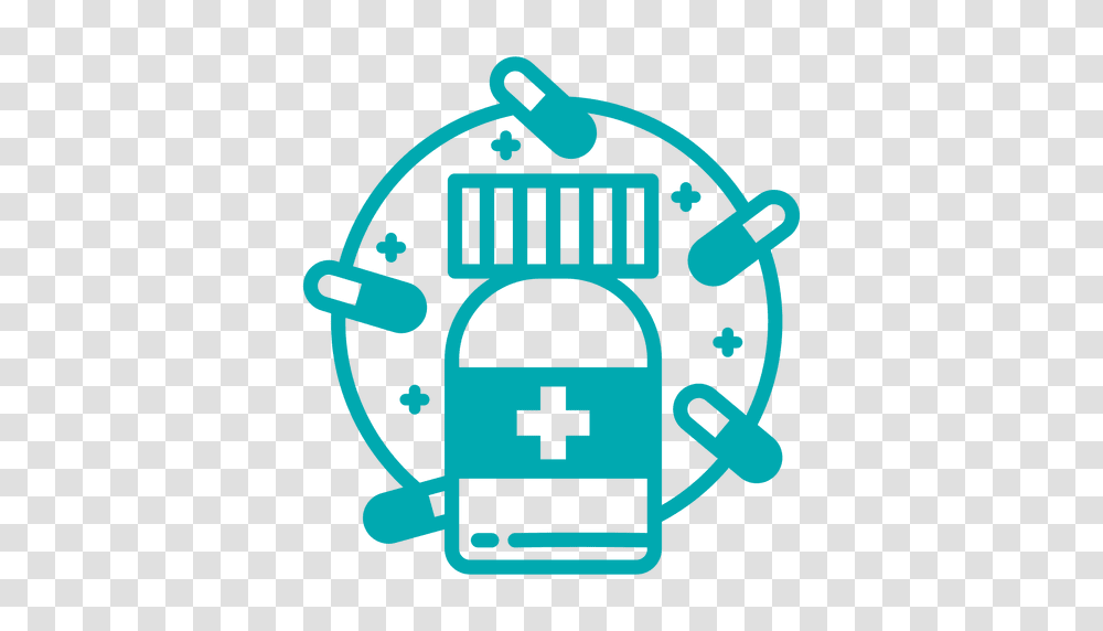 Pills Bottle Icon, Security, Lock Transparent Png
