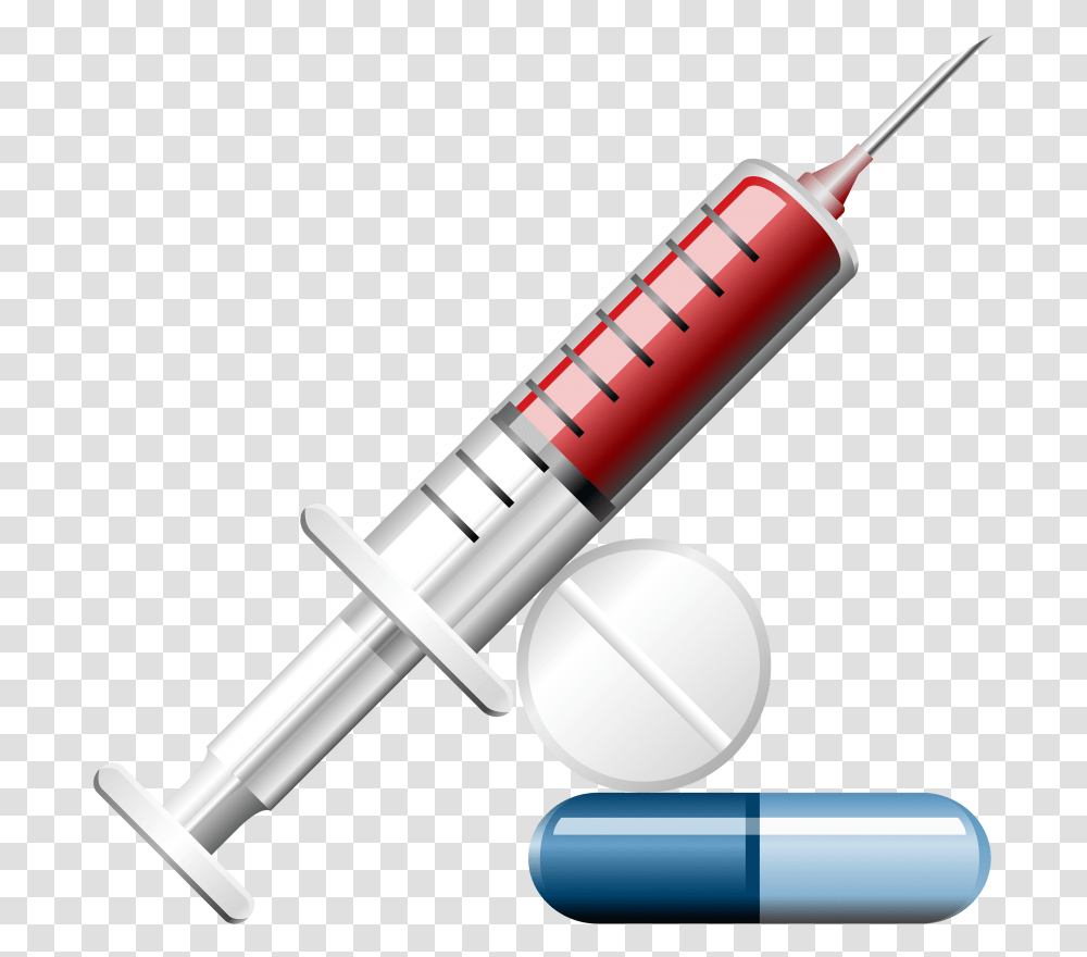 Pills Clipart Background Medical Tablets Images, Injection Transparent Png