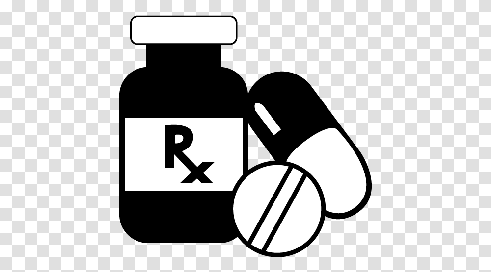 Pills Clipart Black And White Medication Black And White, Number, Symbol, Text, Alphabet Transparent Png