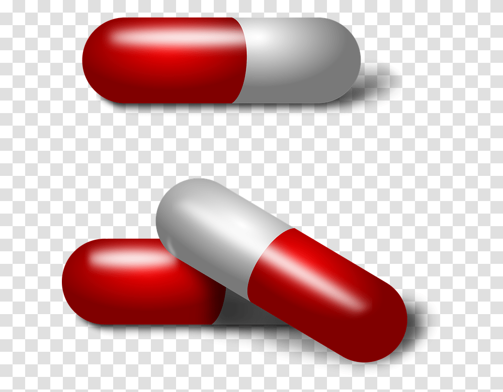 Pills Medicine Capsule Health Pharmacy Red And White Erection Pill, Medication Transparent Png
