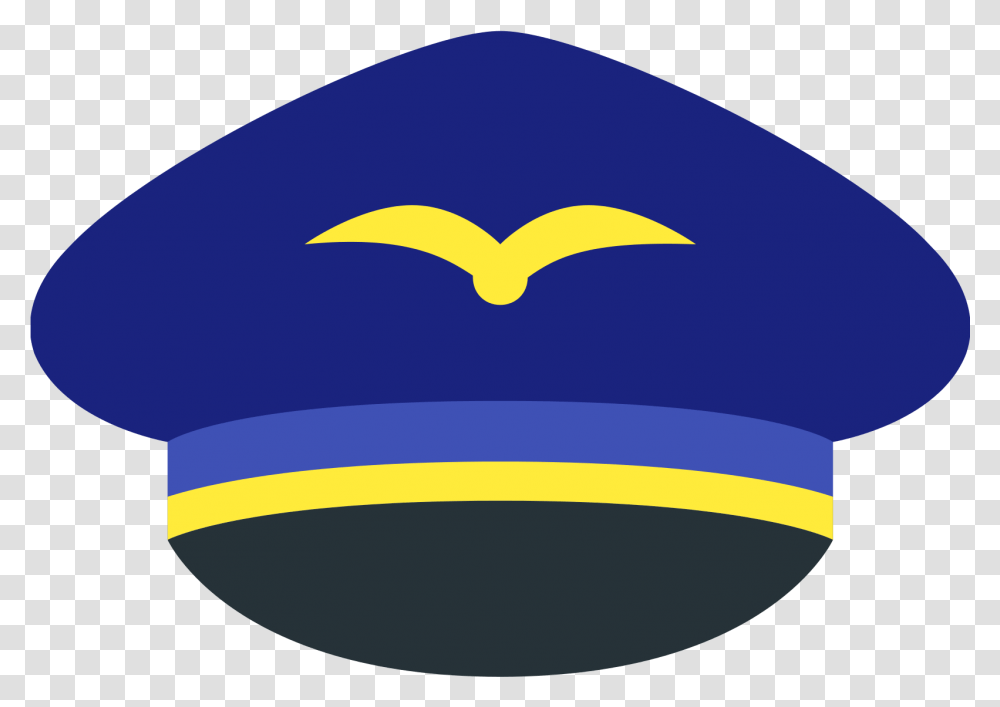 Pilot Clipart Icon Clipart Pilot Hat Free, Logo, Baseball Cap Transparent Png