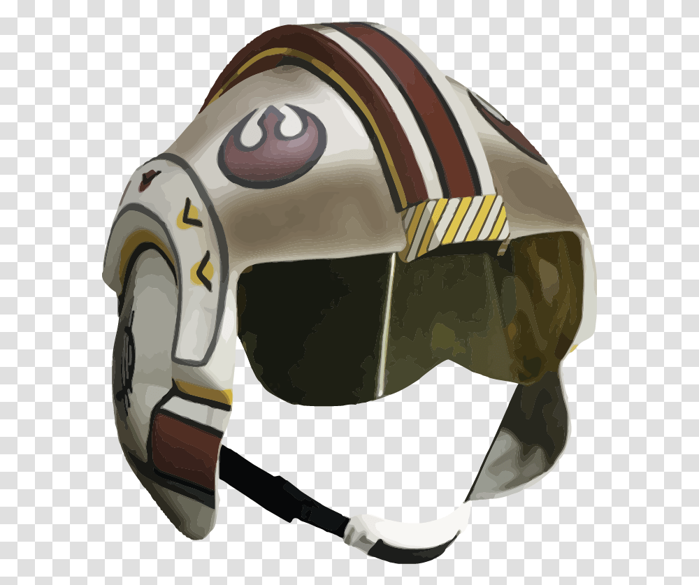 Pilot Helmet Rebel Halmet Star Warspng Snipstock Star Wars Fighter Helmet, Clothing, Apparel, Crash Helmet Transparent Png