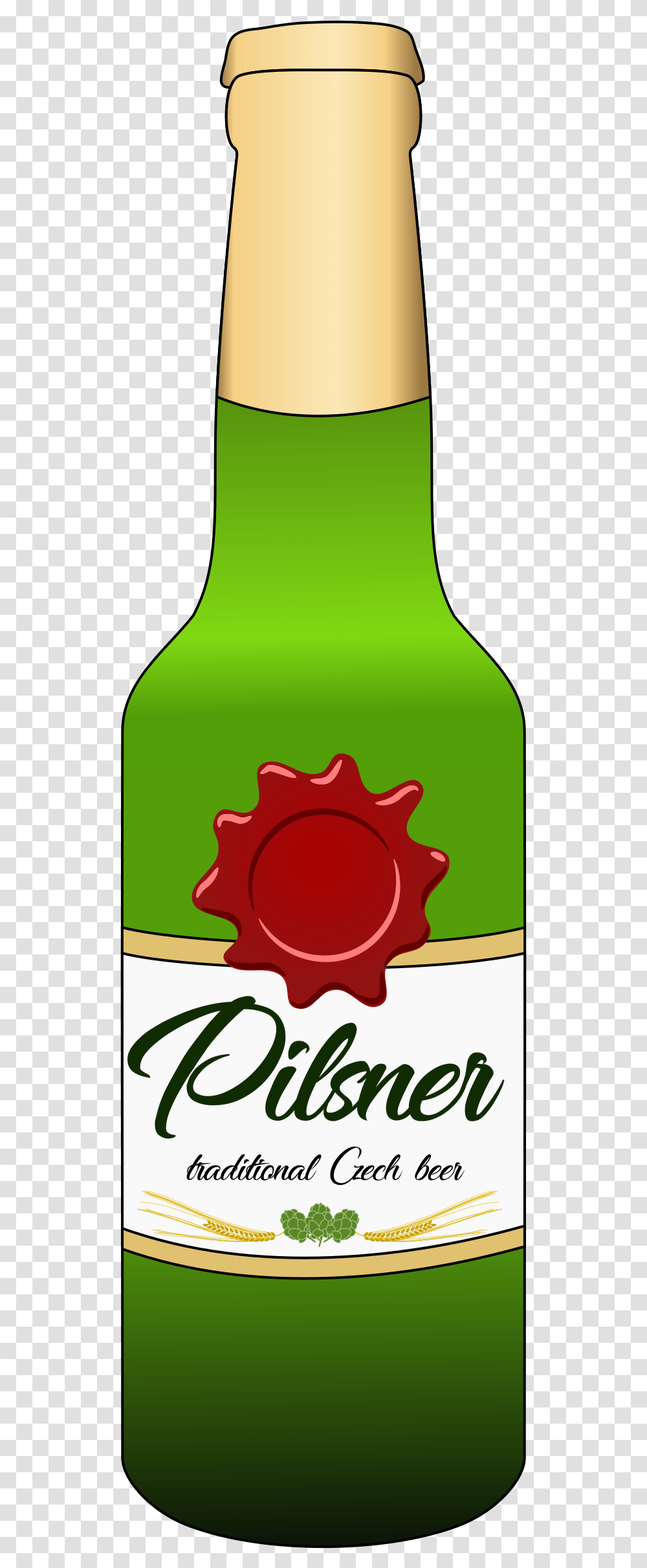 Pilsner Beer Bottle Clip Arts Bottle Of Beer Clipart, Beverage, Drink, Juice, Soda Transparent Png