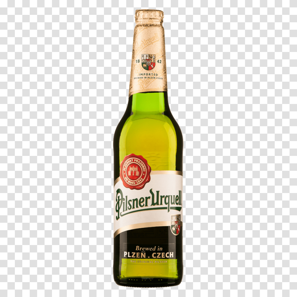 Pilsner Urquell Beer Pale Lager Next Day Delivery, Alcohol, Beverage, Drink, Bottle Transparent Png