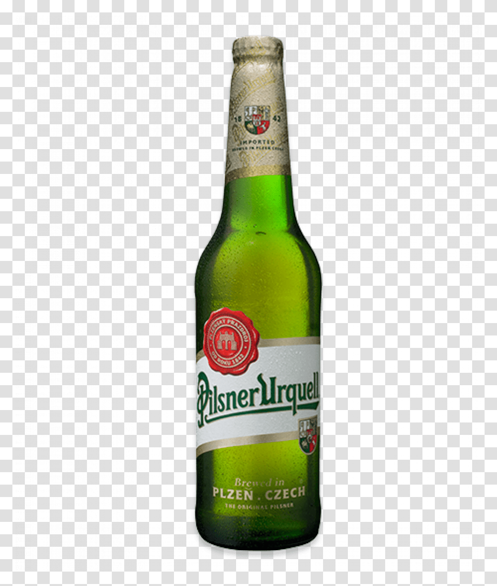 Pilsner Urquell Bottle Pilsner Urquell 5, Beer, Alcohol, Beverage, Drink Transparent Png