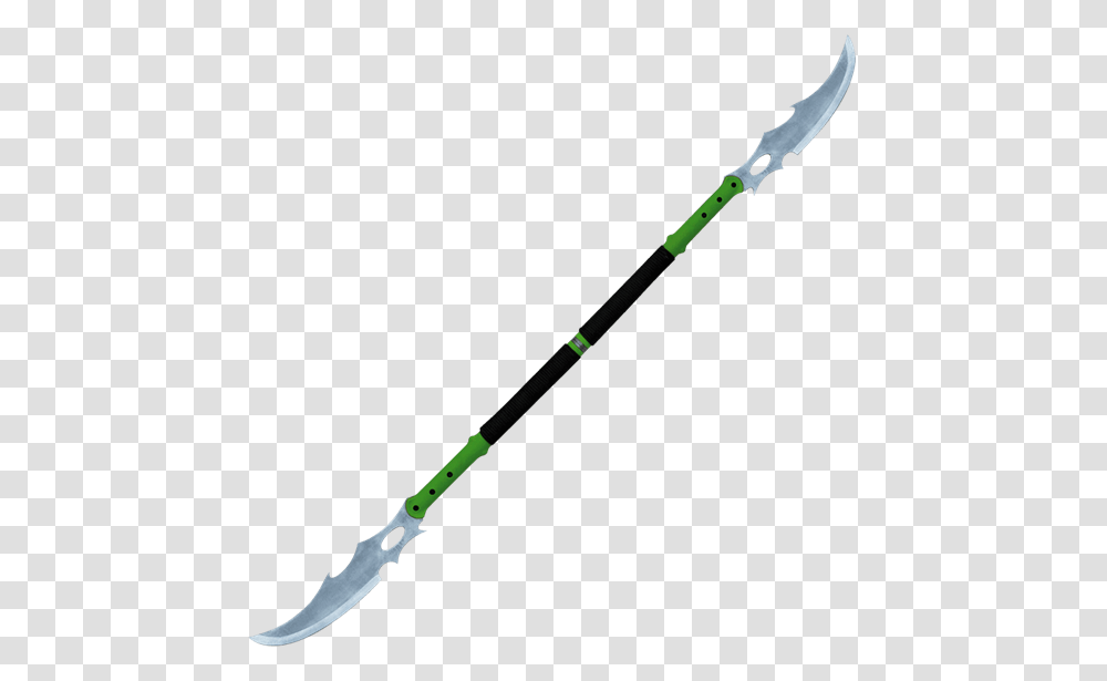 Pimp Cane Bladed Bo Staff, Spear, Weapon, Weaponry, Trident Transparent Png