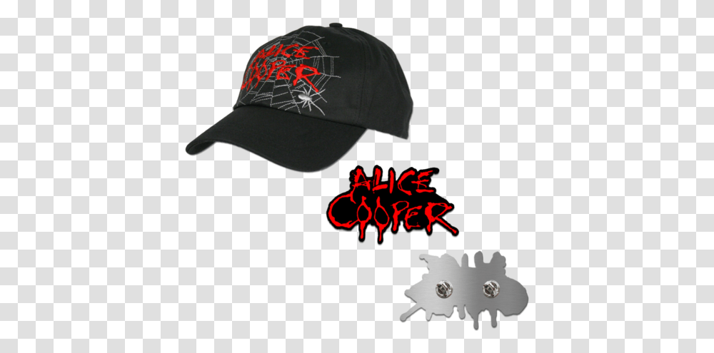 Pin Alice Cooper, Apparel, Cap, Hat Transparent Png