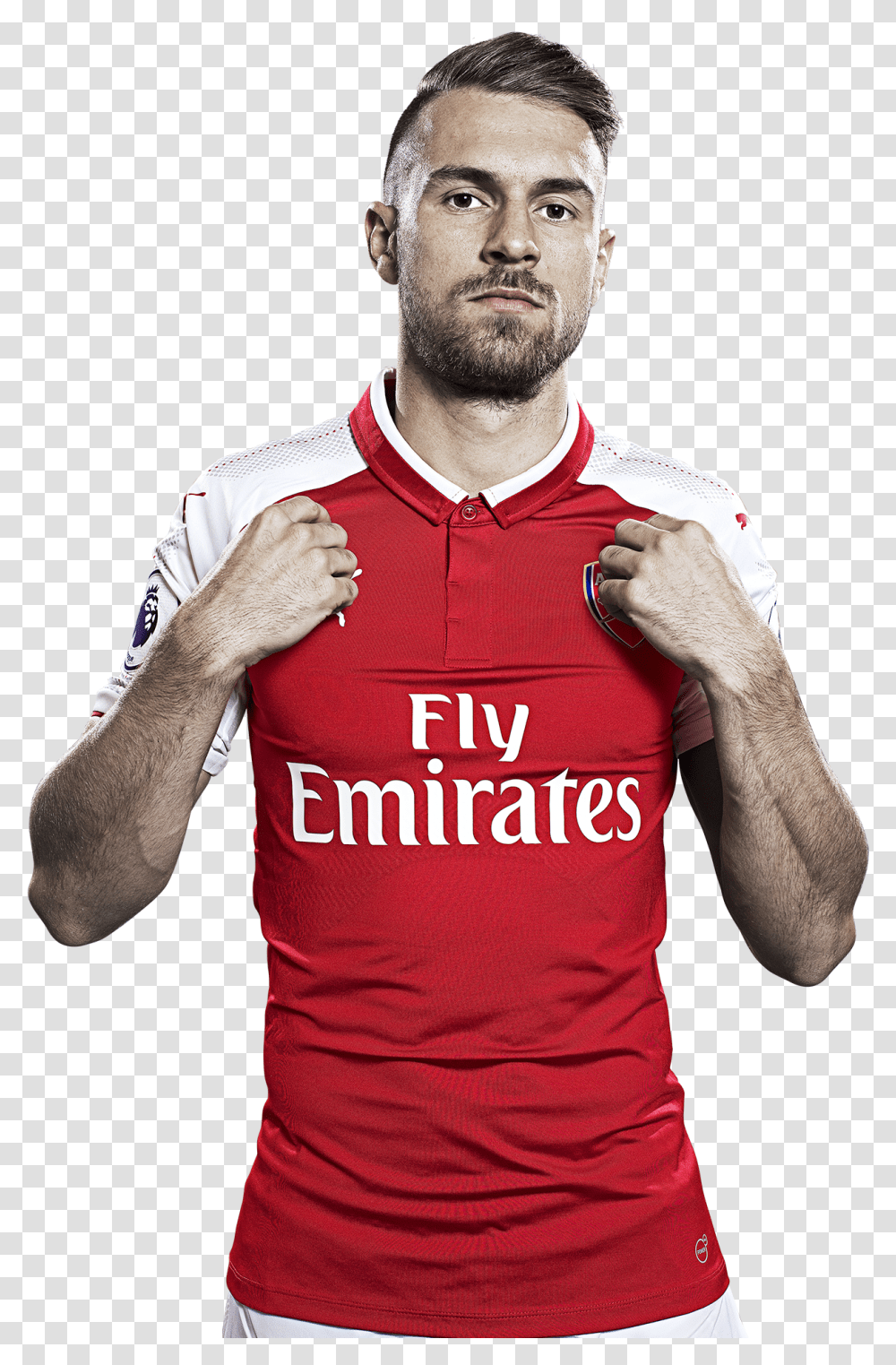 Pin Arsenal Football Player, Clothing, Apparel, Sleeve, Person Transparent Png