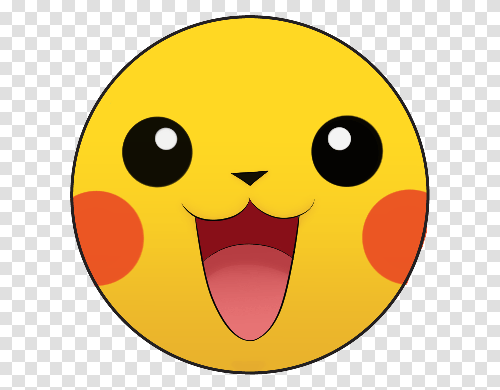 Pin Back Buttons Pokemon Pikachu Face, Pac Man, Mouth, Lip Transparent Png