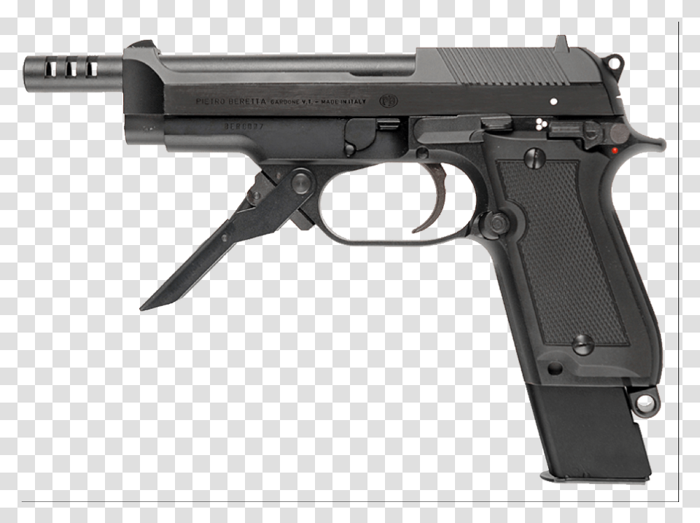Pin Beretta 93r, Gun, Weapon, Weaponry, Handgun Transparent Png