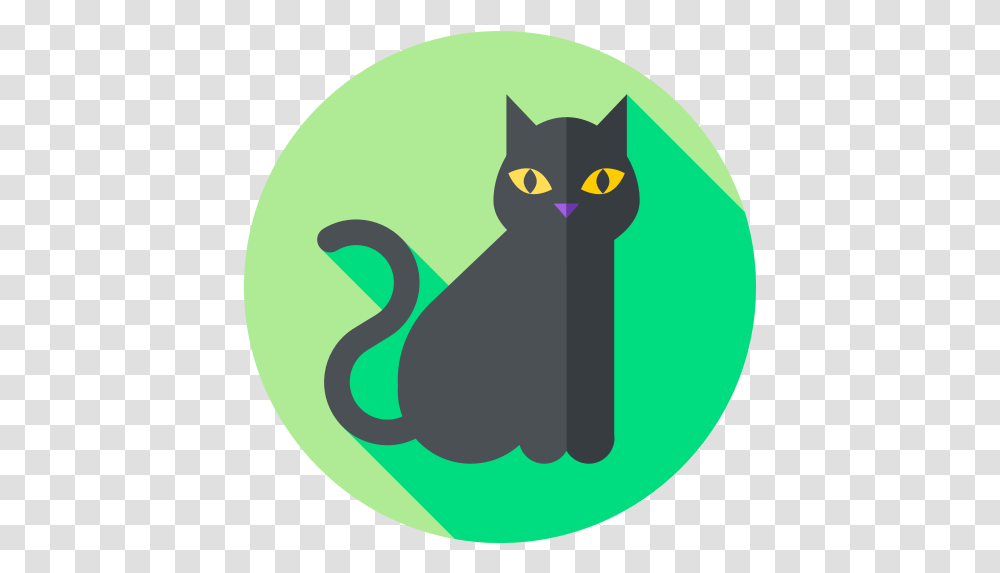 Pin Black Cat, Animal, Pet, Mammal, Symbol Transparent Png