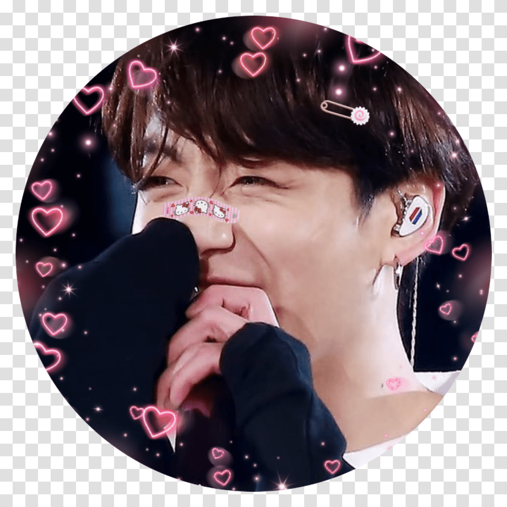 Pin Bts V Funny Pfp, Disk, Person, Human, Dvd Transparent Png