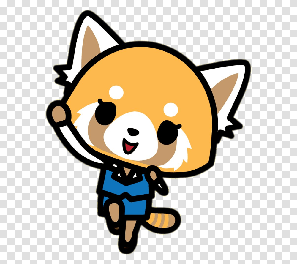 Pin By Allyson Nguyen Aggretsuko Stickers, Giant Panda, Animal, Mascot, Sweets Transparent Png