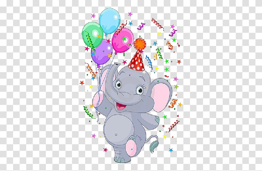 Pin By Cybernoiz On Sweet Elephant Birthday, Apparel, Party Hat Transparent Png