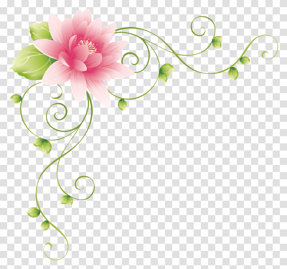 Pin By Elaine K, Floral Design, Pattern Transparent Png