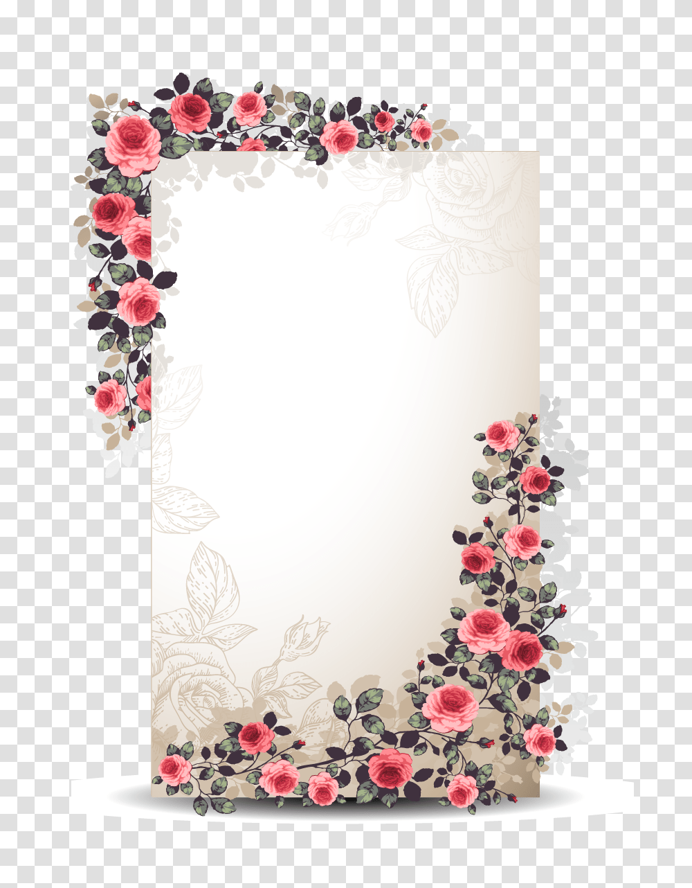 Pin By Ghada Ali Vektor Border Free, Floral Design, Pattern, Graphics, Art Transparent Png