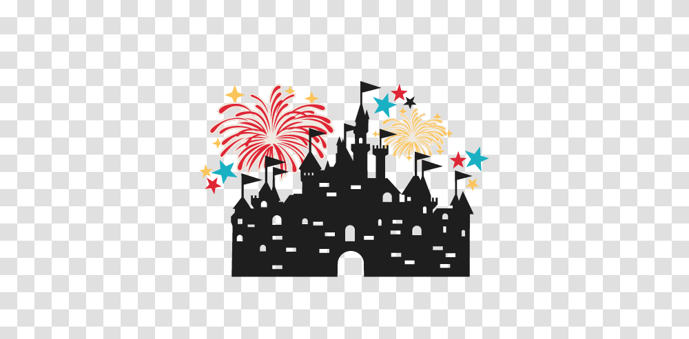 Pin By Kara Prior Disney Castle With Fireworks Svg, Nature, Outdoors, Night, Mountain Transparent Png