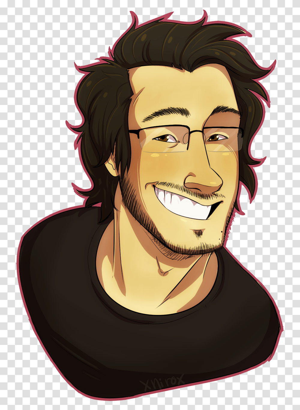Pin By Luigi Man Smug Smile Drawing, Face, Person, Graphics, Art Transparent Png