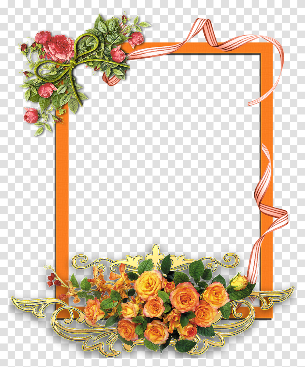 Pin By Mario On Dekoracje Birthday Flower Frame, Floral Design, Pattern Transparent Png