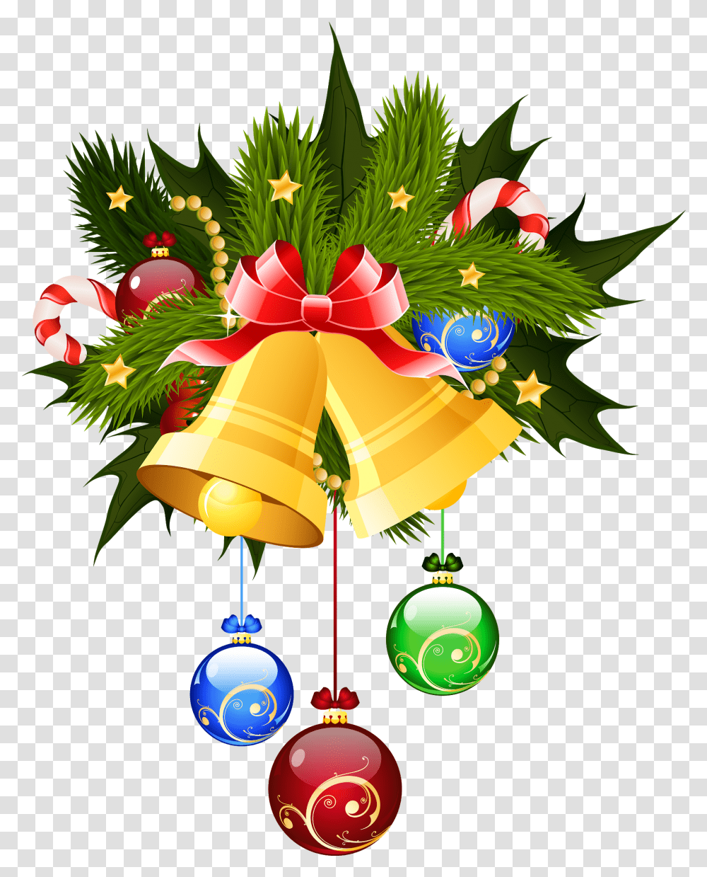 Pin By Pngsector On Christmas Amp Christmas Christmas Bell File, Ornament, Floral Design Transparent Png