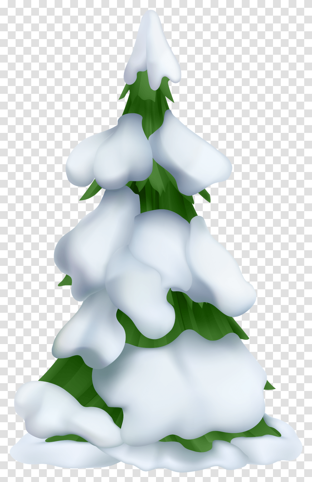 Pin By Pngsector On Snowy Christmas Tree Clipart, Plant, Flower, Blossom, Petal Transparent Png