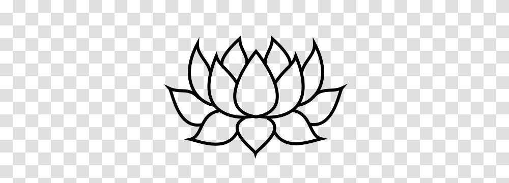 Pin By Psychedelic0211 On Favorite Logo Lotus Flowers Flower, Stencil, Pattern Transparent Png