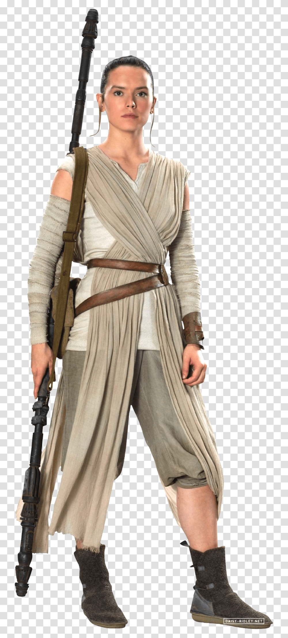 Pin By Richard Demeter Rey Star Wars Outfit, Clothing, Overcoat, Person, Sleeve Transparent Png