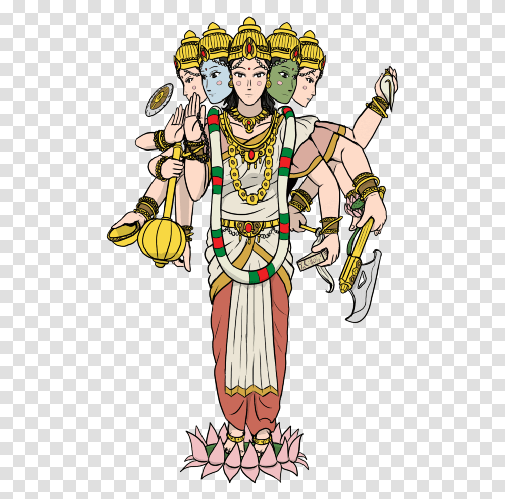 Pin By Watchalen Mudkrathok On All Anime Hindu Gods Hindu Gods In Anime, Person, Costume, Crowd Transparent Png