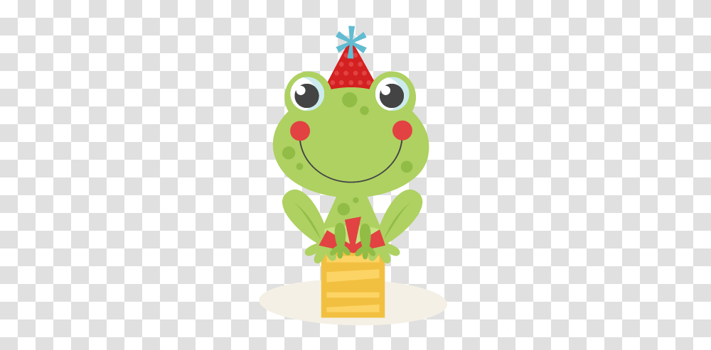 Pin Cartoon Birthday Frog Clipart, Amphibian, Wildlife, Animal Transparent Png