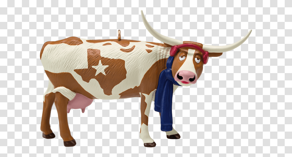 Pin Christmas Ornament, Longhorn, Cattle, Mammal, Animal Transparent Png