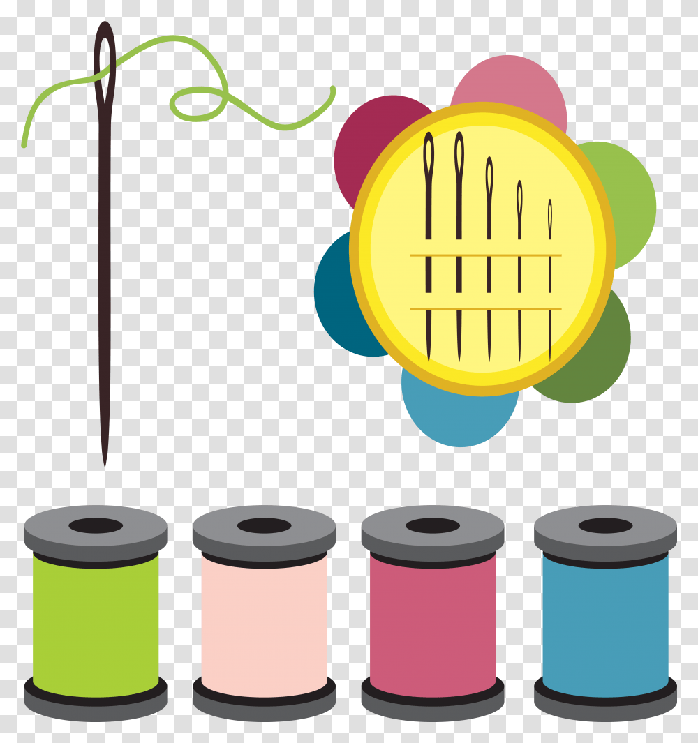 Pin Clipart Thread, Paint Container, Beverage, Drink Transparent Png