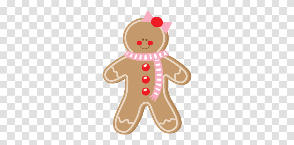 Pin Cute Gingerbread Christmas Clipart, Cookie, Food, Biscuit, Snowman Transparent Png