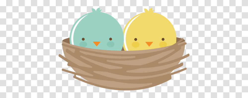 Pin Em Cut Files Baby Birds Nest Clipart, Birthday Cake, Dessert, Food, Basket Transparent Png
