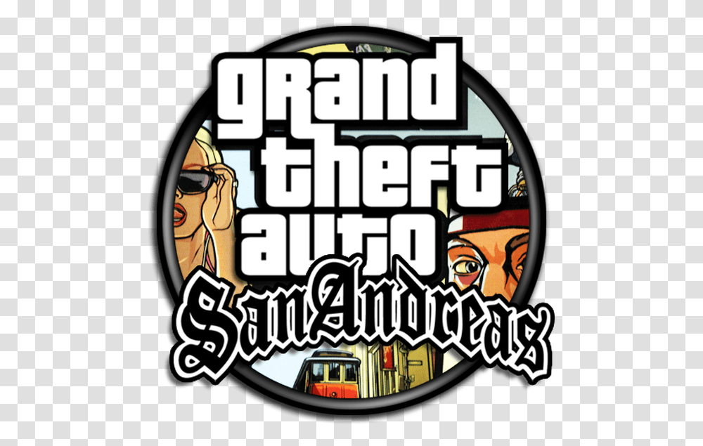 Pin En Android Gta San Andreas Logo, Grand Theft Auto, Text Transparent Png