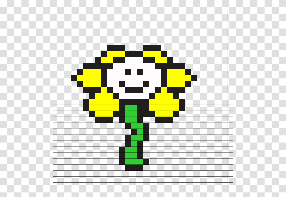 Pin Flowey Pixel Art, Game, Crossword Puzzle Transparent Png