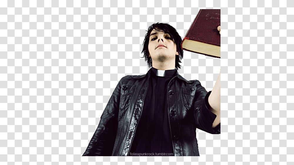 Pin Gerard Way, Jacket, Coat, Clothing, Apparel Transparent Png