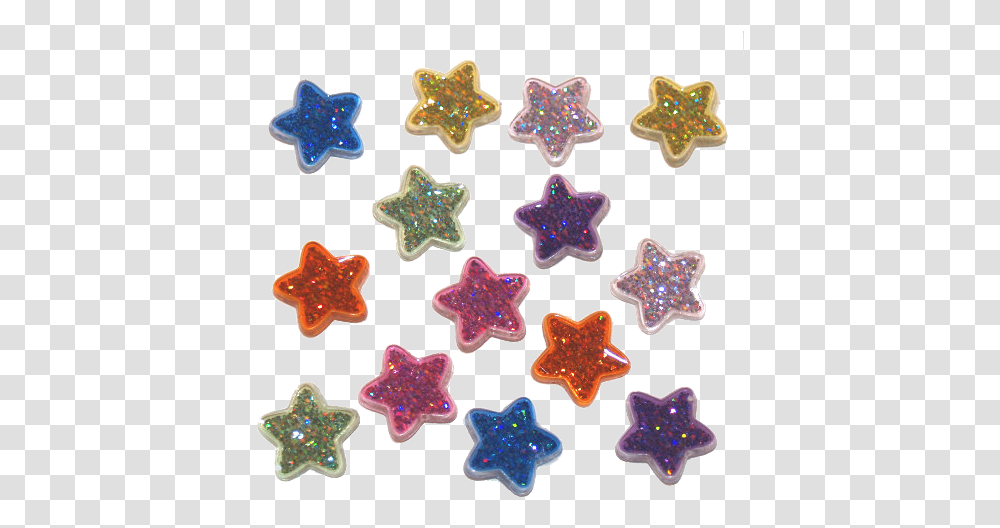 Pin Glitter Sticker, Star Symbol, Pattern Transparent Png