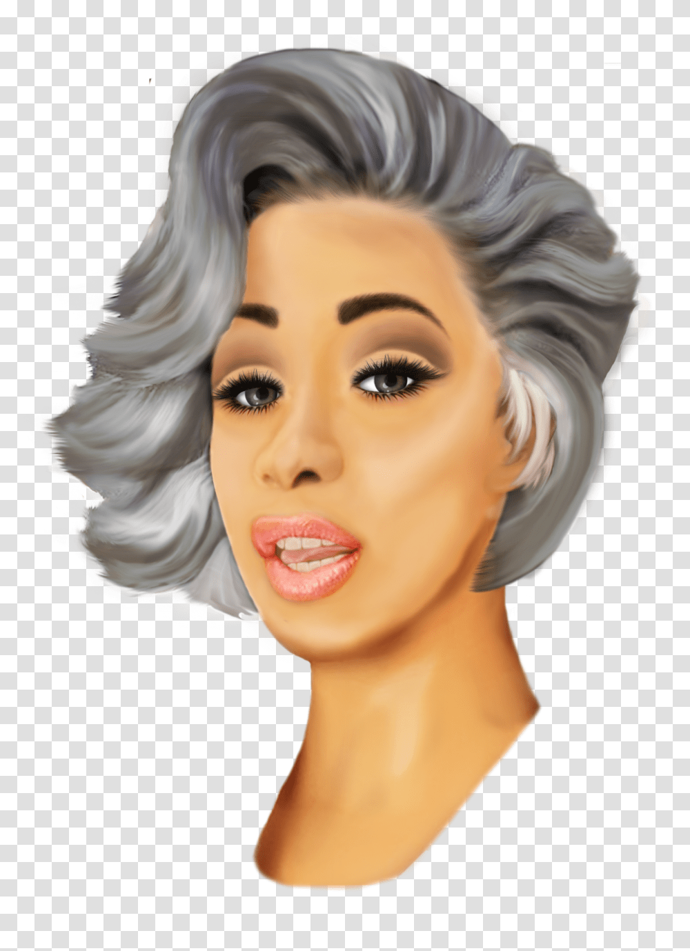 Pin Hair Design, Head, Face, Person, Doll Transparent Png