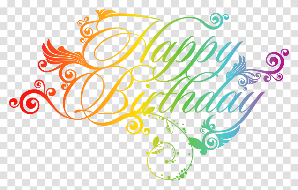 Pin Happy Birthday Text Hd, Calligraphy, Handwriting, Graphics, Art Transparent Png