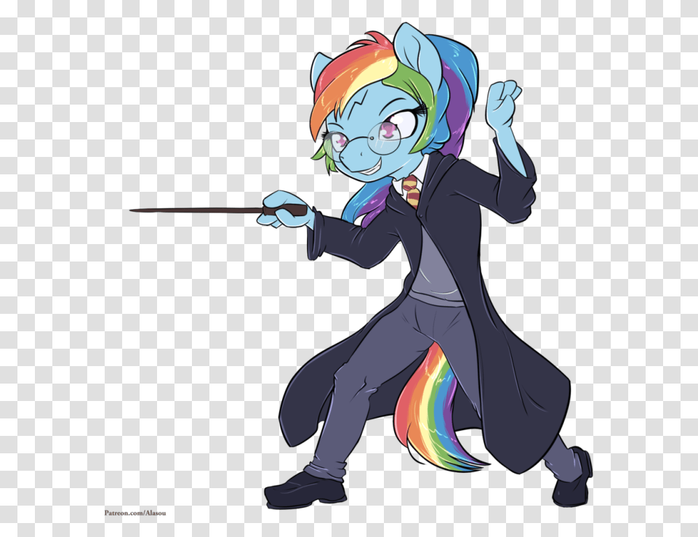 Pin Harry Potter Wand Clipart Rainbow Dash Harry Potter, Person, Leisure Activities, Duel, Performer Transparent Png