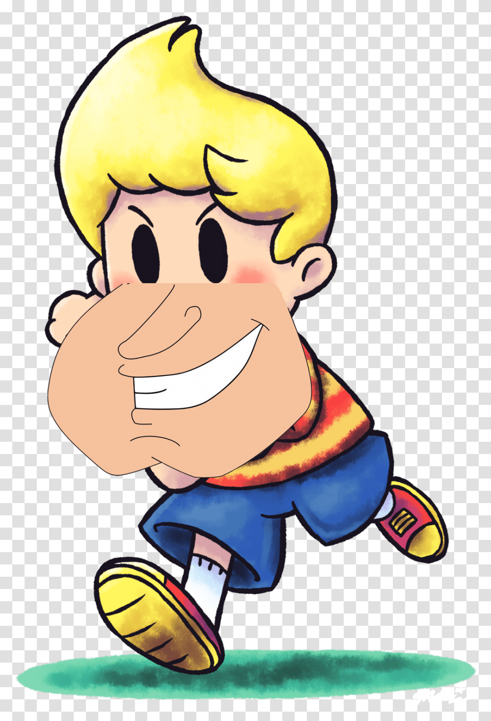 Pin Hatebubbles On Quagmire Chin Awful Characters Mother 3 Lucas, Food, Head Transparent Png